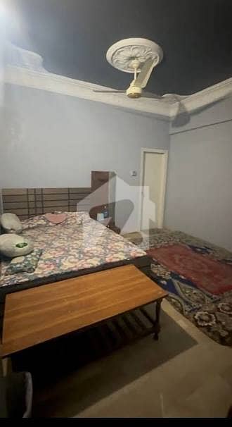 2 Bed Drawing Lounge Flat For Sale In Shahbaz Arcade, Main Road Qasimabad | 4th Floor