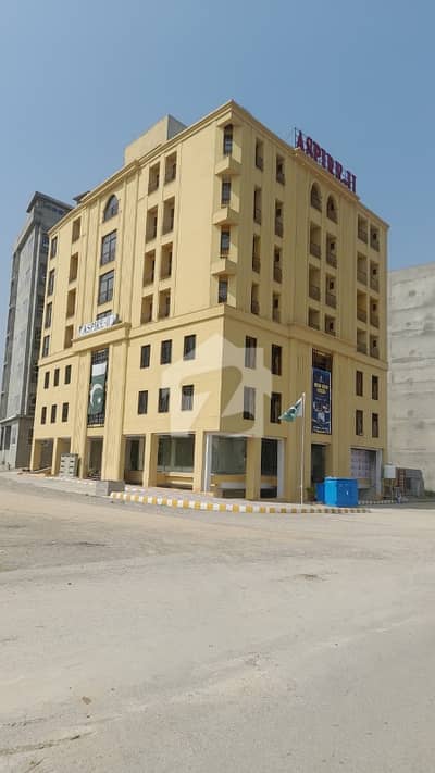 Excellent location size 45x60, commercial plot located on the main double road, Block C, TopCity-1, is available for sale.