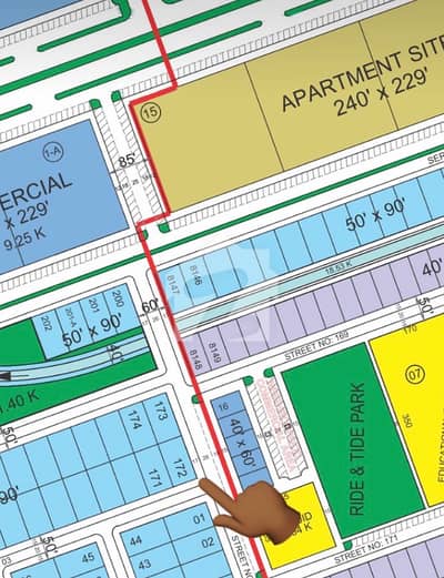 Corner 1 Kanal Plot Available In C Block Faisal Hills