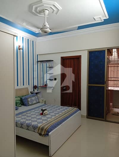 A Well Decorated West Open Spacious 2 Bed Drawing Dinning Flat Available For Sale At Jamshed Road Karachk