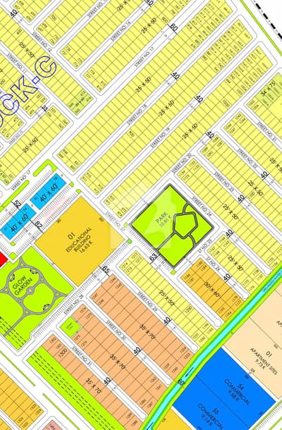 5 MARLA PLOT FOR SALE In FAISAL TOWN BLOCK C