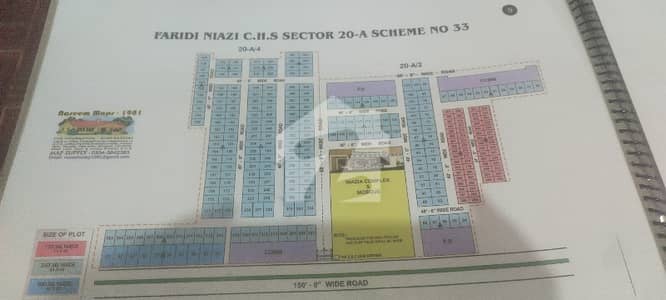 240 Sq Yard Open Plot Corner Leased In Faridi Niazi Chs Sector 20A Scheme 33 Karachi