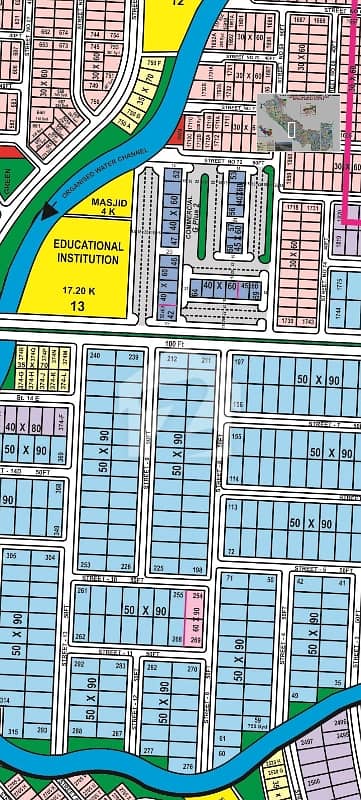 E Block 35*70 solid plot only 145 lac