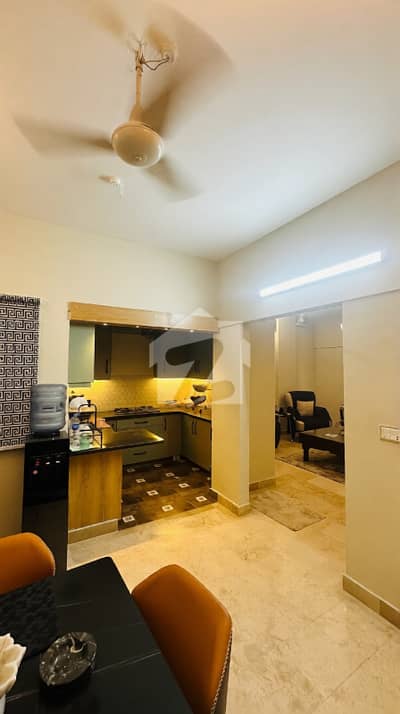 Fully Furnished | 2 Bed Drawing & Dining Apartment | For Sell | SKBZ Facing | Rahat Commercial | Phase-VI | DHA | Karachi