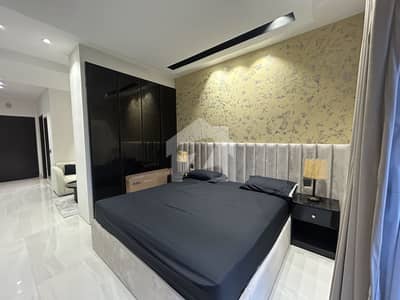 Brand New Studio Fully Furnished Apartment Available For Rent On MM Alam Road Gulberg Block C2