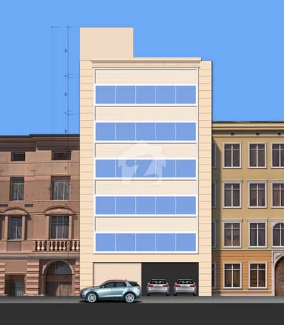 Newly Built Commercial Seven Storey Building Available For Rent In Johar Town