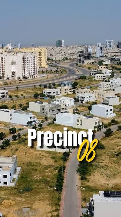 272 Sq. Yds Residential Plot for Sale in Precinct 8 Bahria Town Karachi