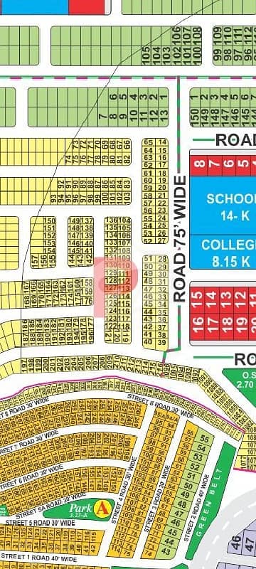 Lda City Lahore P Block 5 Marla Plot Available Best Investment Opportunities