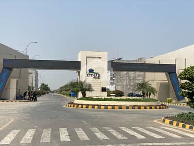 5 Marla Residential Plot For Sale in Newly launched overseas Block Etihad Town Phase-I,Lahore on easy Installment.