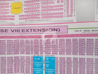300 Yards Plot At Main Beach Avenue DHA Phase 8 Ext.