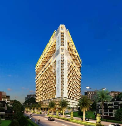 FACING EIFFEL TOWER STUDIO APARTMENT FOR SALE ON 2.5 YEARS INSTALLMENT BAHRIA TOWN LAHORE