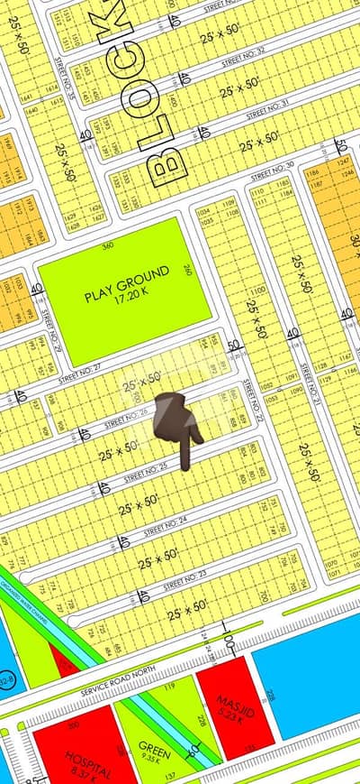 Faisal Hills C Block Prime Location 5 Marla Plot available for sale