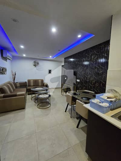 1 Bed Fully Furnished Apartment For Rent In Sector E Bahria Town Lahore | Facing Eiffel Tower | Ajmair Group