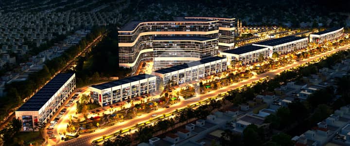 Commercial Shops & Coorporate Offices For Sale On 36 Months Easy Instalment Plan, Booking In Just 817,500 PKR
