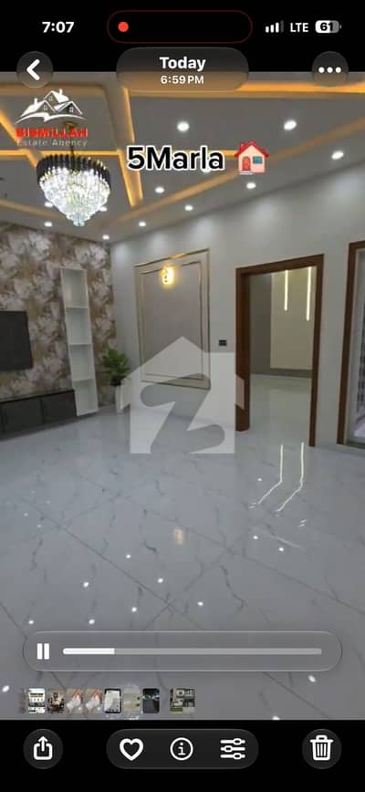 5 Marla Little Bit Used House For Rent In Model City