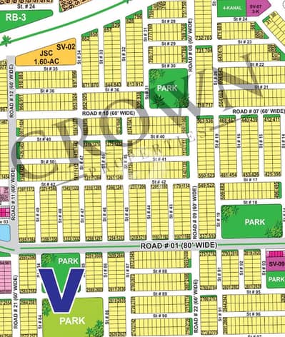 8 Marla Residential Plot For Sale in Sector V DHA Multan