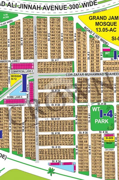 1 Kanal Plot For Sale in Sector i DHA Multan | Prime Location
