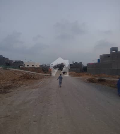120 Sqyds Plot, West Open, Main Road Facing, 3 Plots Available in a Row.