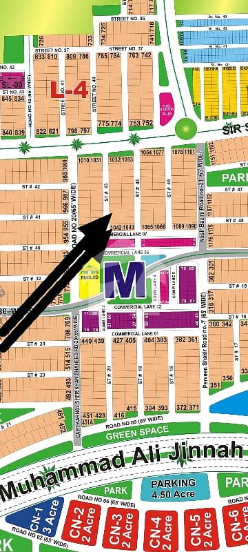 A Great Choice For A 2 Kanal Residential Plot Available In DHA Phase 1 - Sector N PAIR PLOT IN N. I. M. H. Q 1000% CONFIRM