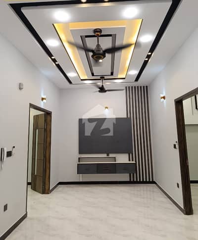 BRAND NEW 120 SQ. YD GROUND+1 HOUSE FOR SALE AT PUNJABI SAUDAGARAN SOCIETY SECTOR 25A SCHEME 33 KHI.