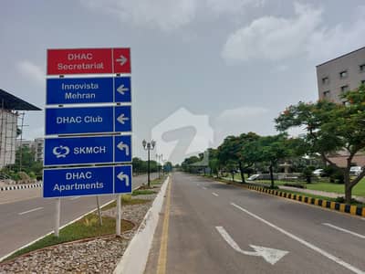 125 YARDS CORNER PLOT IN SECTOR 12E DHA CITY KARACHI