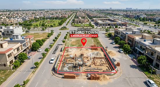 5 MARLA PLOT IN ETIHAD TOWN PHASE 4 OFF GROUND ON MAP 5 MARLA PLOT IN ETIHAD TOWN PHASE 4 OFF GROUND ON MAP