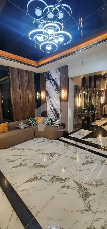Brand New Luxurious Apartment 2 Bed Drawing Dining With 3 Attached Washroom Apartment For Sale In Clifton Block 9