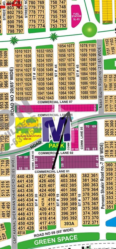 Sector M 4 Marla Comercial For Sale