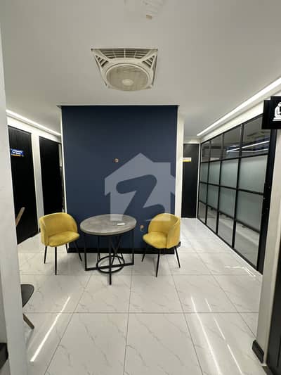 1 Kanal Fully Furnished Commercial Office For Rent In Johar Town Phase 2 Main Boulevard | 65+ Seating Capacity