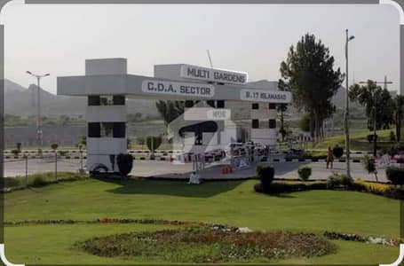ایم پی سی ایچ ایس ۔ ملٹی گارڈنز بی ۔ 17,اسلام آباد میں 7 مرلہ رہائشی پلاٹ 1.85 کروڑ میں برائے فروخت۔