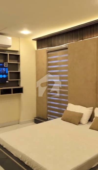 Furnished 2 Bedroom Lounge Luxurious Apartment Is Available For RENT Near Main Entrance Of Bahria Town
