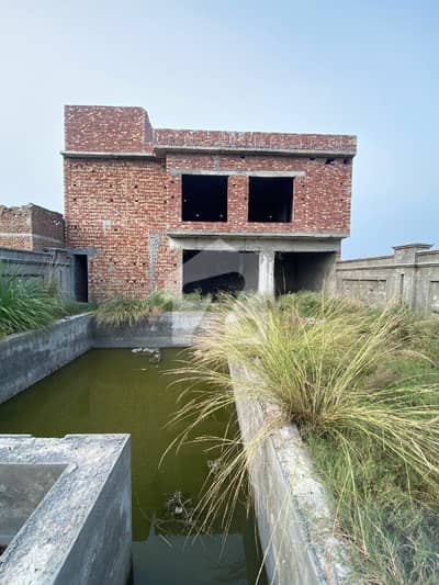 3 Kanal Farmhouse Grey Structure for Sale in Muridke Near Al Kabir Orchard