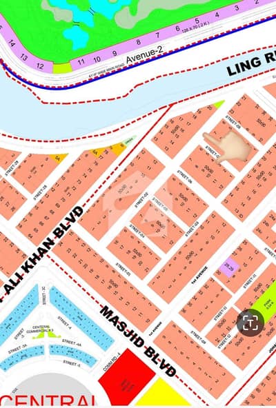 DHA PHASE 5 | 60ft wide Road | South face | Near To River View Road