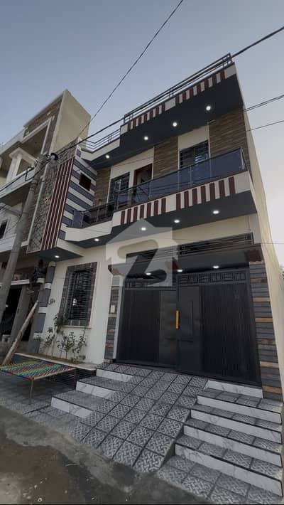 120 Sq. Yd. 3 Bed DD G+1 Elevation Bungalow For Sale In Saadi Garden, Karachi