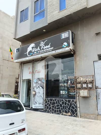 Ground + Basement Shop Available For Rent In Khalid Commercial Area