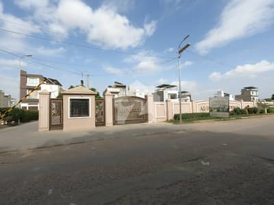 Corner Residential Plot Sized 160 Square Yards Is Available For Sale In Al-Jadeed Residency