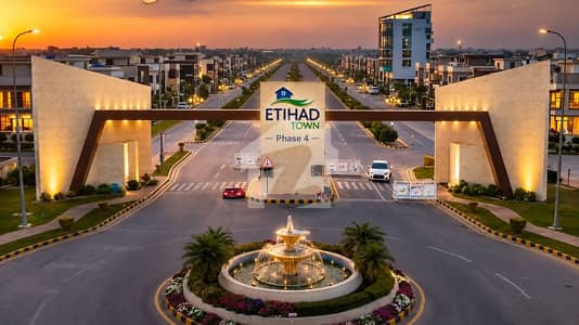 5 Marla Residential Plots On Installment in Etihad Town Phase 4