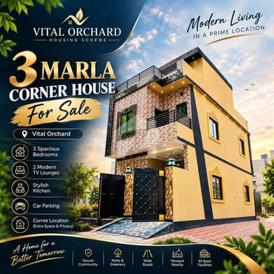 3 Marla Corner Beautiful House For Sale 3 Marla Corner Beautiful House For Sale
