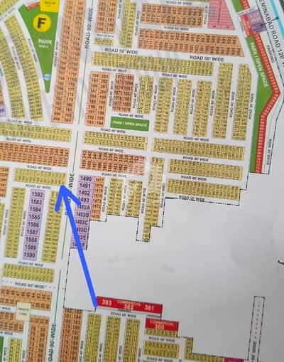6.5 Marla Plot Available For Sale on main Boulevard palm City Gujranwala 6.5 Marla Plot Available For Sale on main Boulevard palm City Gujranwala