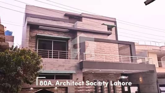 Park Facing 1 Kanal House For Sale In 8OA Architects Society. Lahore