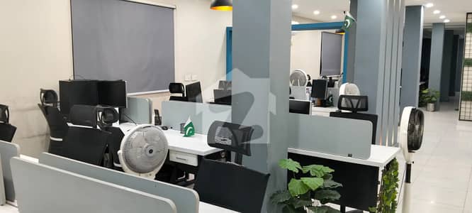 Fully Furnished Brand New Office Area 4000 Square Feet Available For Rent In Liberty Market Gulberg 3 Lahore