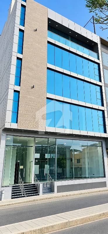 Brand New 2000 Sq. Ft. Commercial Ground Floor with Basement & Mezzanine for Rent in Al-Murtaza Commercial, DHA Phase 8, Karachi