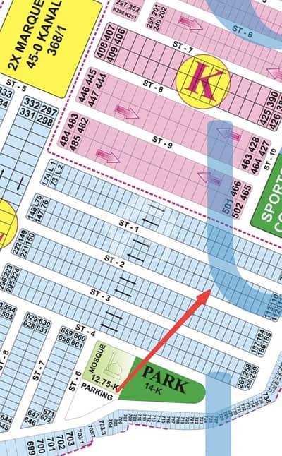 DHA phase 5 L block 10 Marla plot DP Pol clear for sale available Idea location