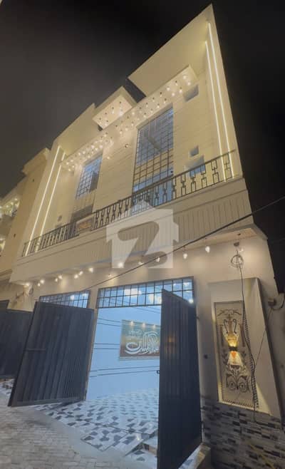 BRAND NEW THREE MARLA MODEREN HOUSE FOR SALE IN MARGHZAR COLONY