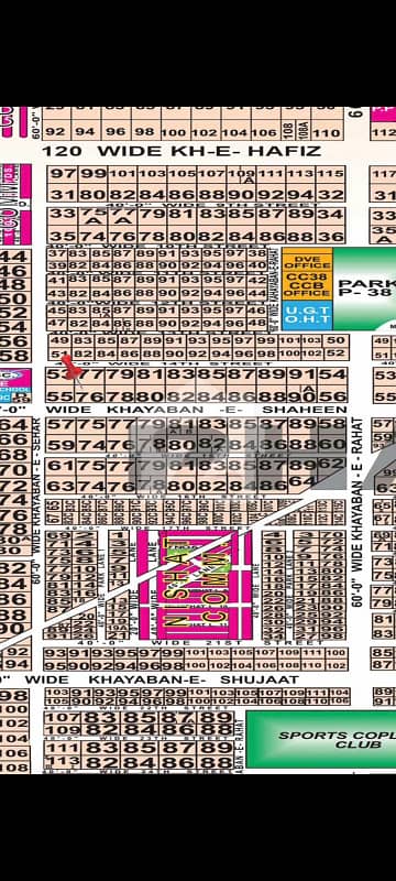 DHA Phase 6, 1000sqyards Plot Available For Sale