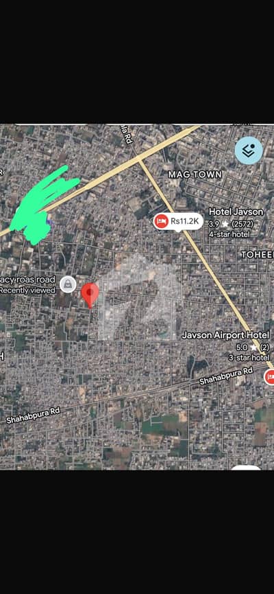 9 Marla plot for sale near roras road sialkot