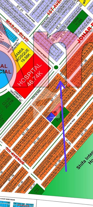 22Marla extraland paid solid land plot