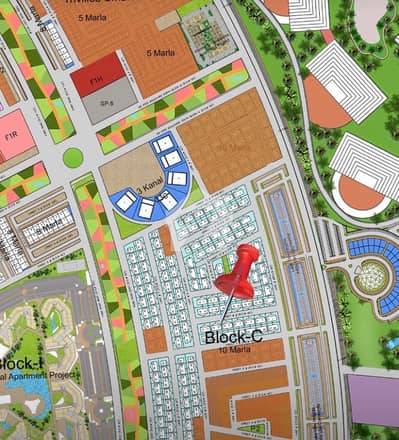 Luxury 10 Marla Plot in Capital Smart City-Year Easy Installment Plan