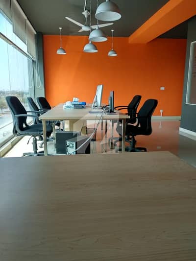 8 MARLA BRAND NEW FLOOR FOR RENT IN DHA RAYA ON HOT LOCATION
