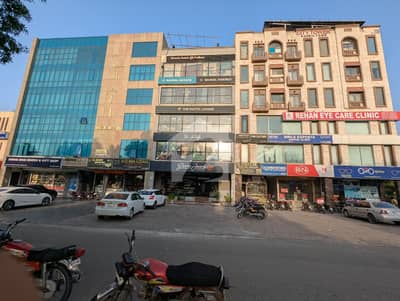 IDEAL LOCATION HIGH RISE COMMERCIAL BUILDING WITH HANDSOME RENTAL INCOME IS AVAILABLE FOR SALE IN SECTOR C BAHRIA TOWN LAHORE